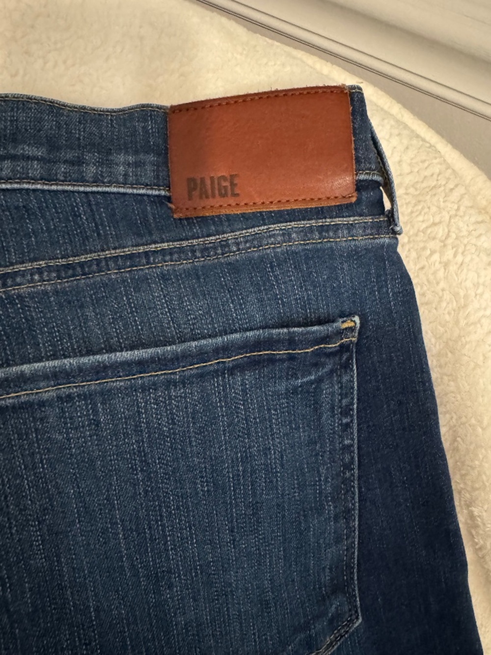 PAIGE Men’s Jeans tagged size 36x32 (tailored to 27”inseam)